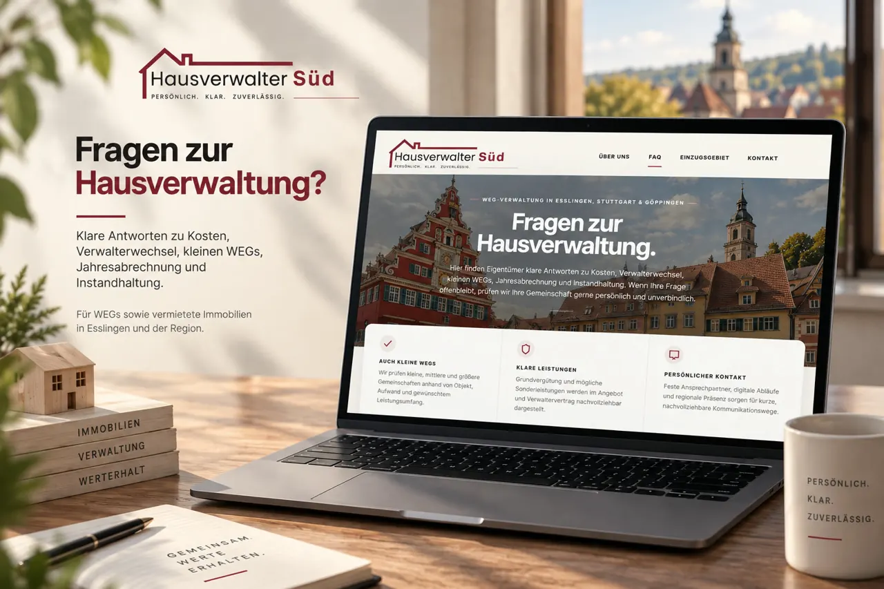 Hausverwalter Süd - Недвижими имоти - Уебсайт, проект на MegaDev